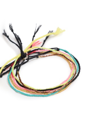 细节 - 点击放大 - MC MATHIAS CHAIZE ACCESSORIES - Beaded Bracelets - Set of 6