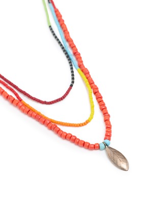 细节 - 点击放大 - MC MATHIAS CHAIZE - Beaded Pendant Necklace - Set of 3
