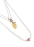 细节 - 点击放大 - MC MATHIAS CHAIZE - Beaded Pendant Chain Necklace - Set of 3