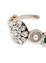 细节 - 点击放大 - MM6 MAISON MARGIELA - Crystal Cuff Brass Bracelet