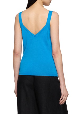 背面 - 点击放大 - POSSE - Petra V-Neck Wool Knit Tank Top