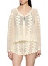 首图 - 点击放大 - POSSE - Saskia Crochet Cotton Knit Cardigan