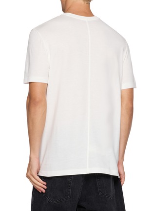 背面 - 点击放大 - THE ROW - Luke Back Seam Textured Cotton Jersey T-Shirt
