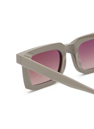 细节 - 点击放大 - GAST - Rare Acetate Rectangle Sunglasses