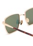 细节 - 点击放大 - GAST - Aether Metal Irregular Sunglasses