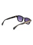 模特儿示范图 - 点击放大 - GAST - Aria Acetate Rectangle Sunglasses
