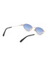 模特儿示范图 - 点击放大 - GAST - Alba Metal Oval Sunglasses