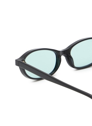 细节 - 点击放大 - GAST - Solea Acetate Oval Sunglasses