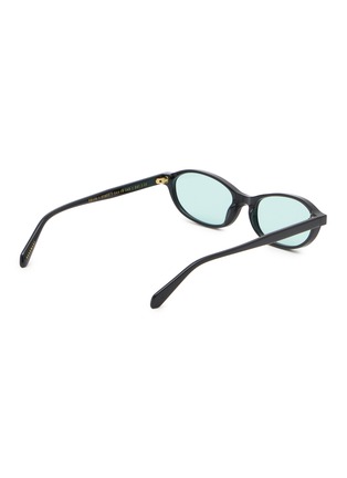 模特儿示范图 - 点击放大 - GAST - Solea Acetate Oval Sunglasses