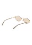 模特儿示范图 - 点击放大 - GAST - Lunar Metal Polygonal Sunglasses