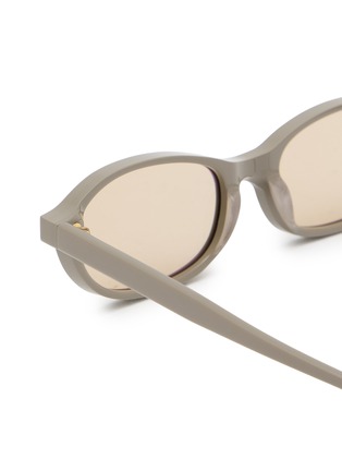 细节 - 点击放大 - GAST - Solea Acetate Oval Sunglasses