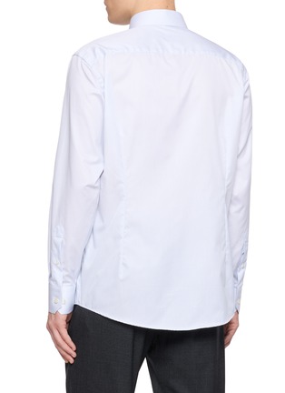 背面 - 点击放大 - ETON - Striped Signature Twill Cotton Shirt