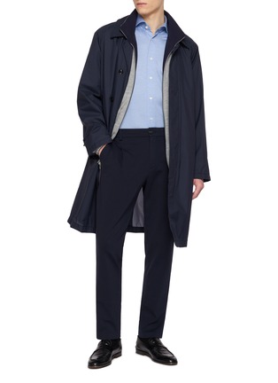 模特儿示范图 - 点击放大 - ETON - Long Sleeve Cotton Dress Shirt