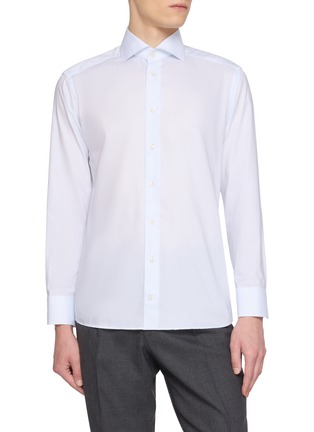 首图 - 点击放大 - ETON - Long Sleeve Cotton Dress Shirt