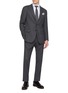 模特儿示范图 - 点击放大 - ETON - Long Sleeve Cotton Dress Shirt