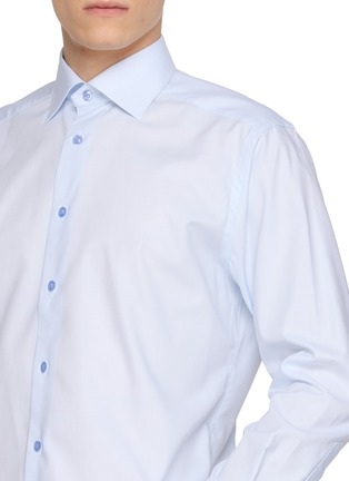  - ETON - Long Sleeve Contrast Button Shirt