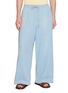 首图 - 点击放大 - LOEWE - Drawstring Anagram Embroidered Light Wash Pants