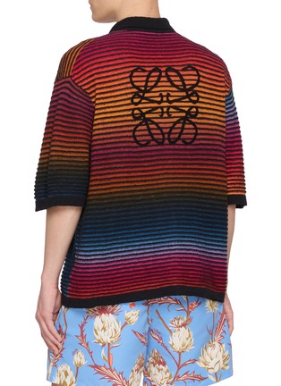 背面 - 点击放大 - LOEWE - Gradient Stripe Spread Collar Shirt
