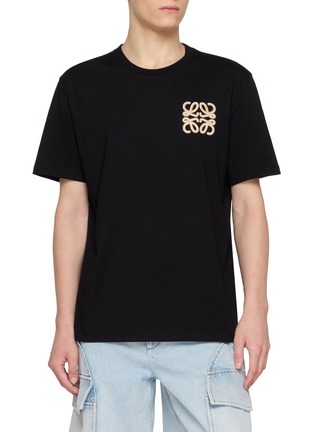 首图 - 点击放大 - LOEWE - Anagram Embroidered T-Shirt