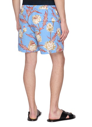 背面 - 点击放大 - LOEWE - Floral Drawstring Shorts