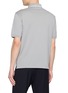 背面 - 点击放大 - HERNO - Contrast Stripe Collar Cotton Polo Shirt