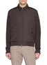 首图 - 点击放大 - HERNO - Flap Pocket Zip Up Cotton Jacket