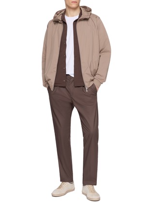 模特儿示范图 - 点击放大 - HERNO - Drawstring Pants