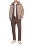 模特儿示范图 - 点击放大 - HERNO - Drawstring Pants