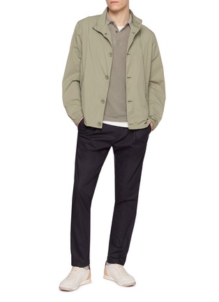模特儿示范图 - 点击放大 - HERNO - Drawstring Pants