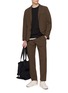 模特儿示范图 - 点击放大 - HERNO - Drawstring Pants