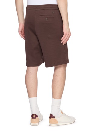 背面 - 点击放大 - HERNO - Knee Length Cotton Shorts