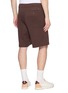 背面 - 点击放大 - HERNO - Knee Length Cotton Shorts