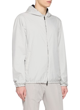 细节 - 点击放大 - HERNO - Reversible Hooded Jacket