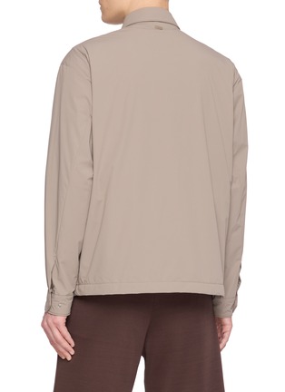 背面 - 点击放大 - HERNO - Flap Pocket Snap Button Shirt