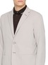  - HERNO - Single Breasted Ribbed Blazer