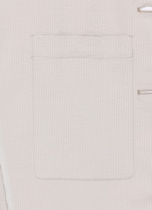  - HERNO - Single Breasted Ribbed Blazer