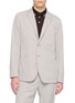 首图 - 点击放大 - HERNO - Single Breasted Ribbed Blazer
