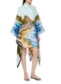 细节 - 点击放大 - FARM RIO - Wrap Waist Printed Shirt Dress