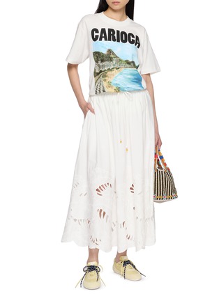 模特儿示范图 - 点击放大 - FARM RIO - Carioca Printed T-Shirt