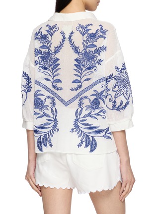 背面 - 点击放大 - FARM RIO - Nina Embroidered Blouse