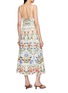 背面 - 点击放大 - FARM RIO - Scalloped Edge Printed Midi Dress