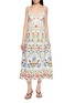 首图 - 点击放大 - FARM RIO - Scalloped Edge Printed Midi Dress