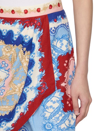  - FARM RIO - Printed Wrap Mini Skirt
