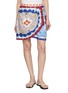 首图 - 点击放大 - FARM RIO - Printed Wrap Mini Skirt