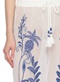  - FARM RIO - Embroidered Mesh Drawstring Pants