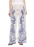 首图 - 点击放大 - FARM RIO - Embroidered Mesh Drawstring Pants
