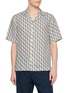 首图 - 点击放大 - FRESCOBOL CARIOCA - Wavy Pattern Camp Collar Shirt