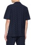 背面 - 点击放大 - FRESCOBOL CARIOCA - Wavy Pattern Camp Collar Shirt