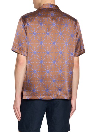 背面 - 点击放大 - FRESCOBOL CARIOCA - Roberto Short Sleeve Silk Shirt