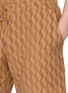  - FRESCOBOL CARIOCA - Wavy Pattern Drawstring Bermuda Shorts